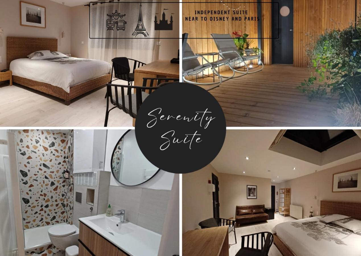 Serenity Indepedent Suite Near To Disneyland & Paris Bussy-Saint-Georges Extérieur photo